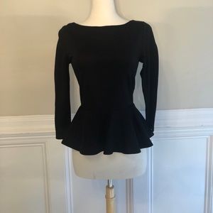 Alice + Olivia Peplum Top